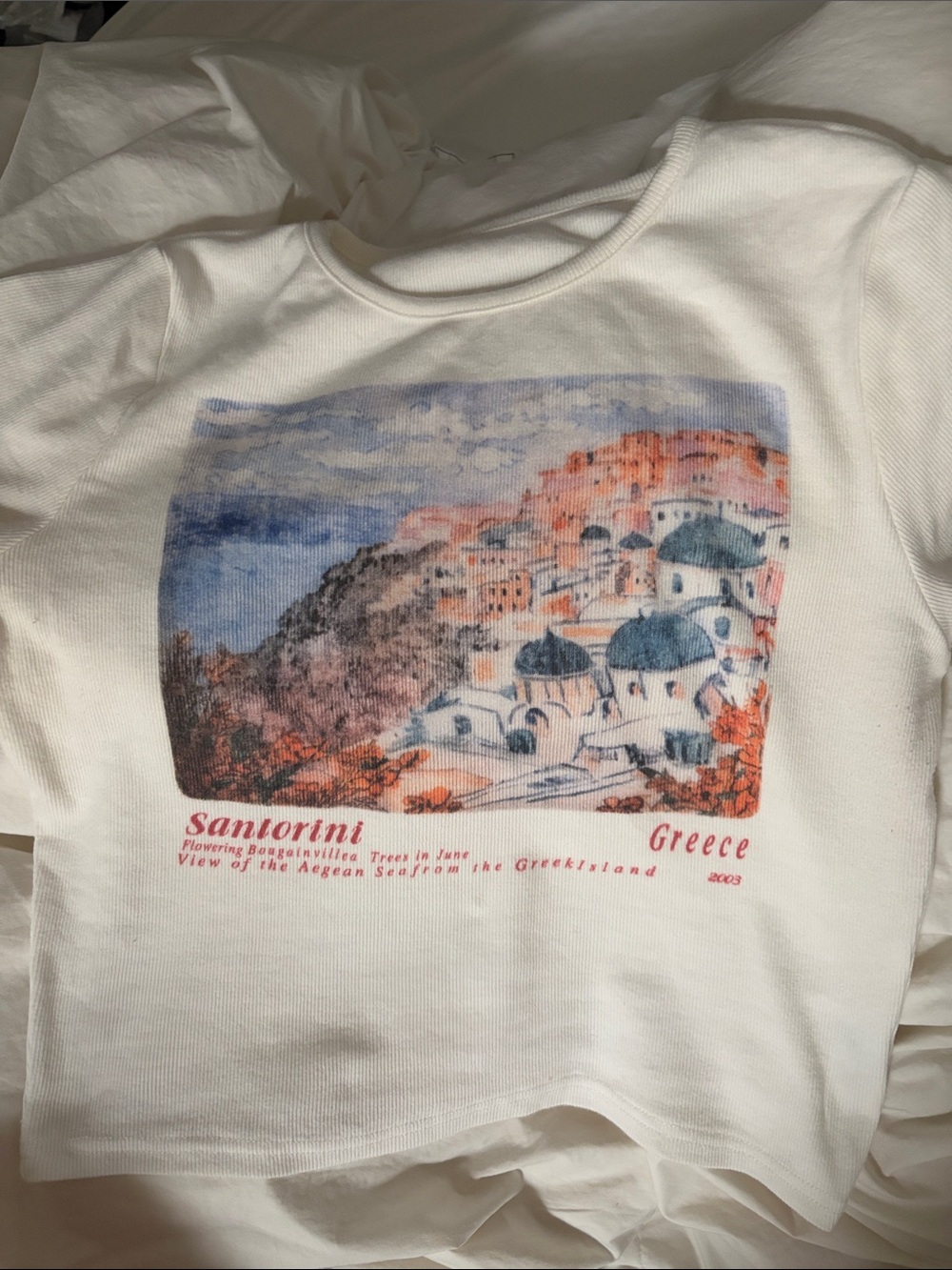 Santorini Cotton Tee